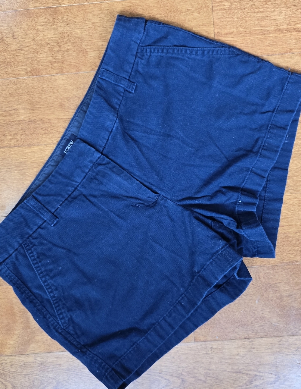 J. Crew Blue Chino shorts size 8 100% cotton